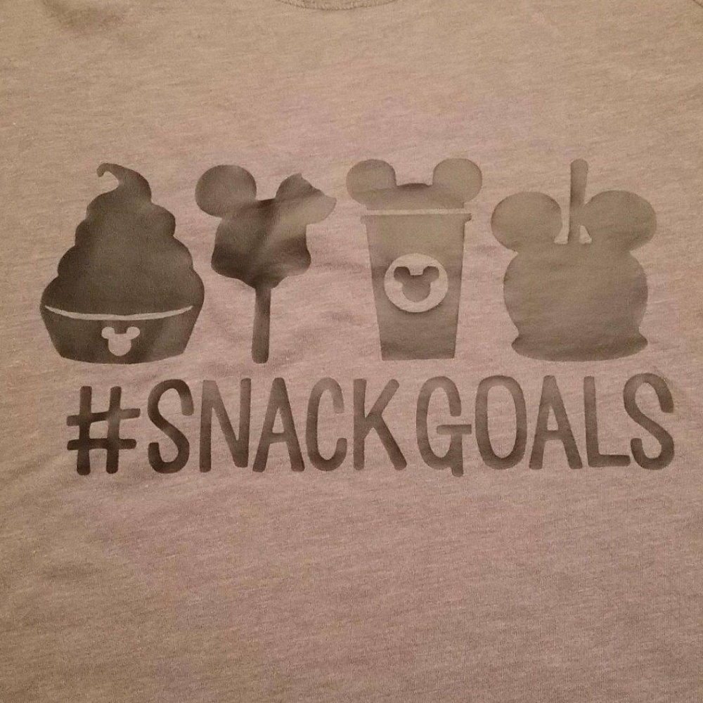 #SnackGoals Disney Themed Tank Top
